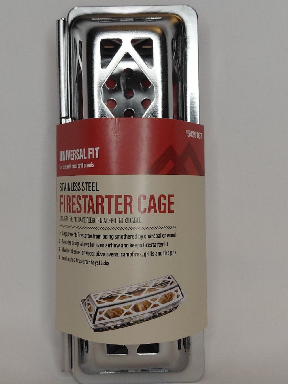 Master Forge - Fire Starter Cage - 1 Count Tray
